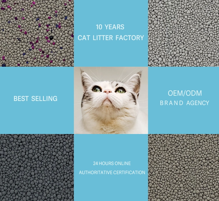 Cat Litter Suppliers Dust-Free Strong Clumping Ball Shaped Bentonite Cat Litter